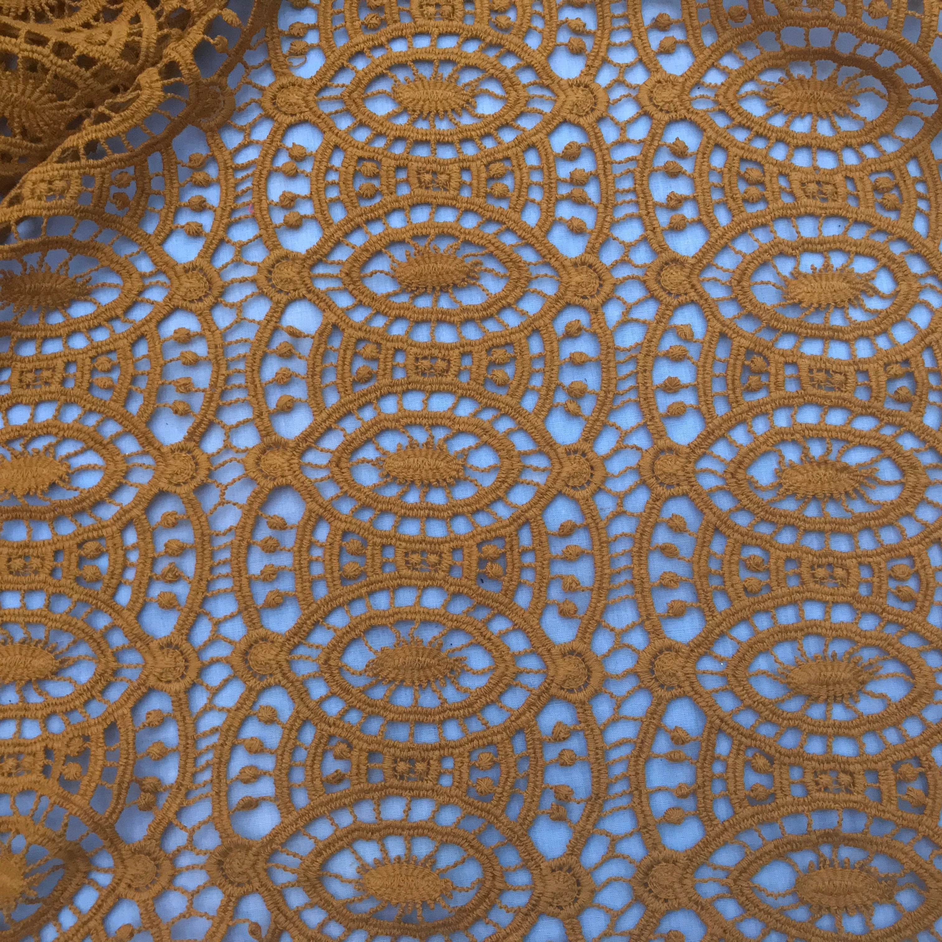 Premium Eyelash Lace Bridal Dress, Mustard