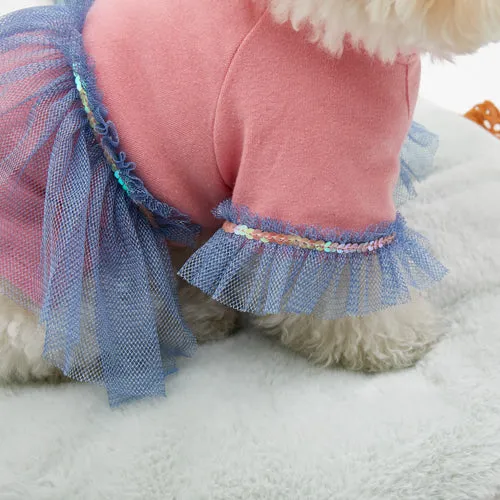 princess dress - last s/m fits 4-8 lbs