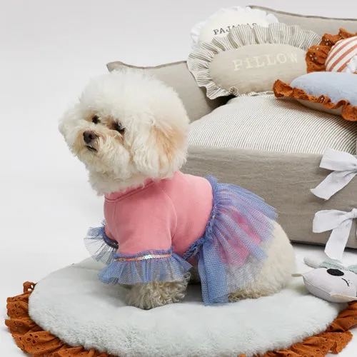 princess dress - last s/m fits 4-8 lbs