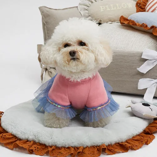 princess dress - last s/m fits 4-8 lbs
