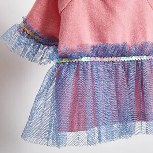 princess dress - last s/m fits 4-8 lbs