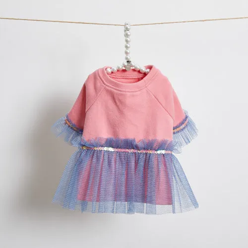 princess dress - last s/m fits 4-8 lbs