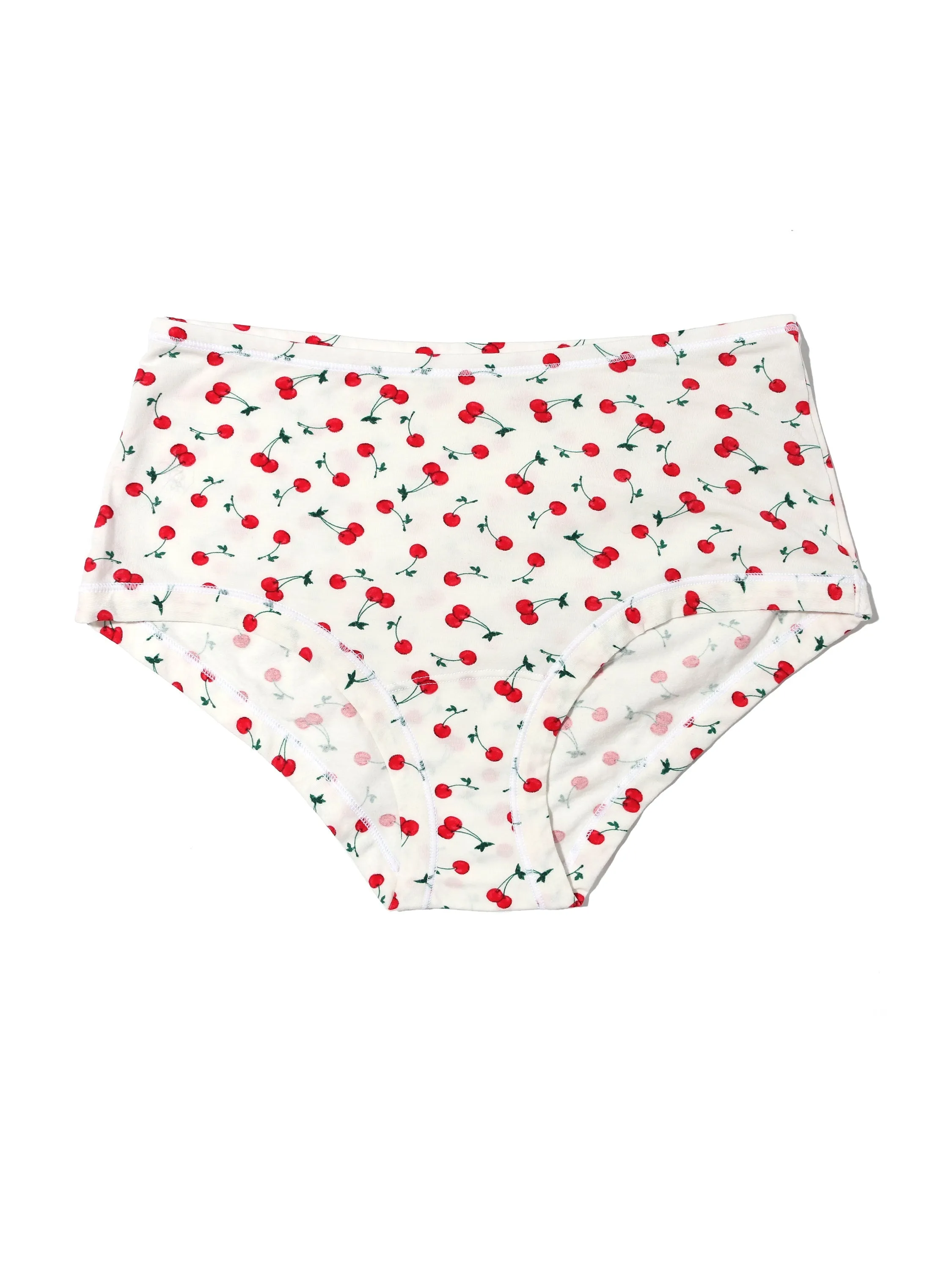 Printed PlayStretch™ Boyshort  Cherry On Top