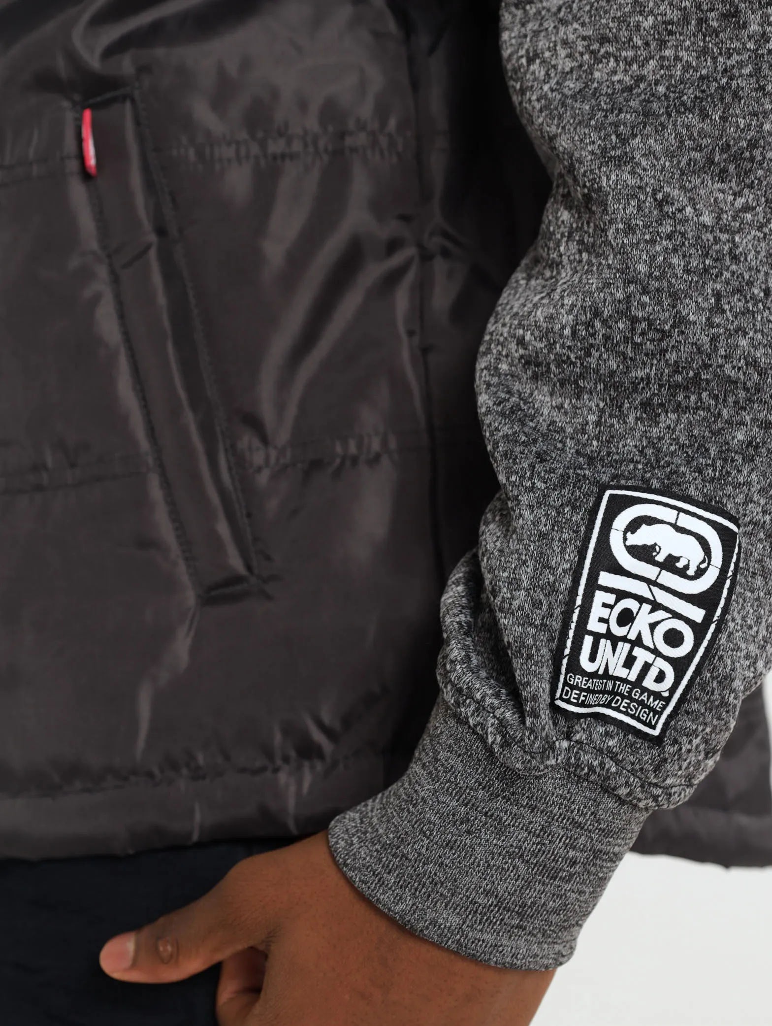 Puffer Hooded Jacket - Black