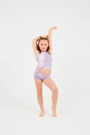 Purple Tie Dye Dance Set