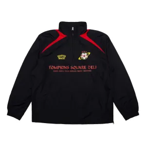 Quartersnacks Deli Squad Track Jacket Black/Red