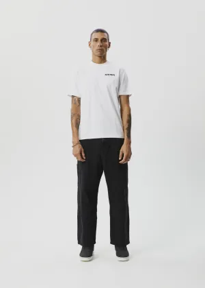 Questions Graphic Retro T-Shirt - White