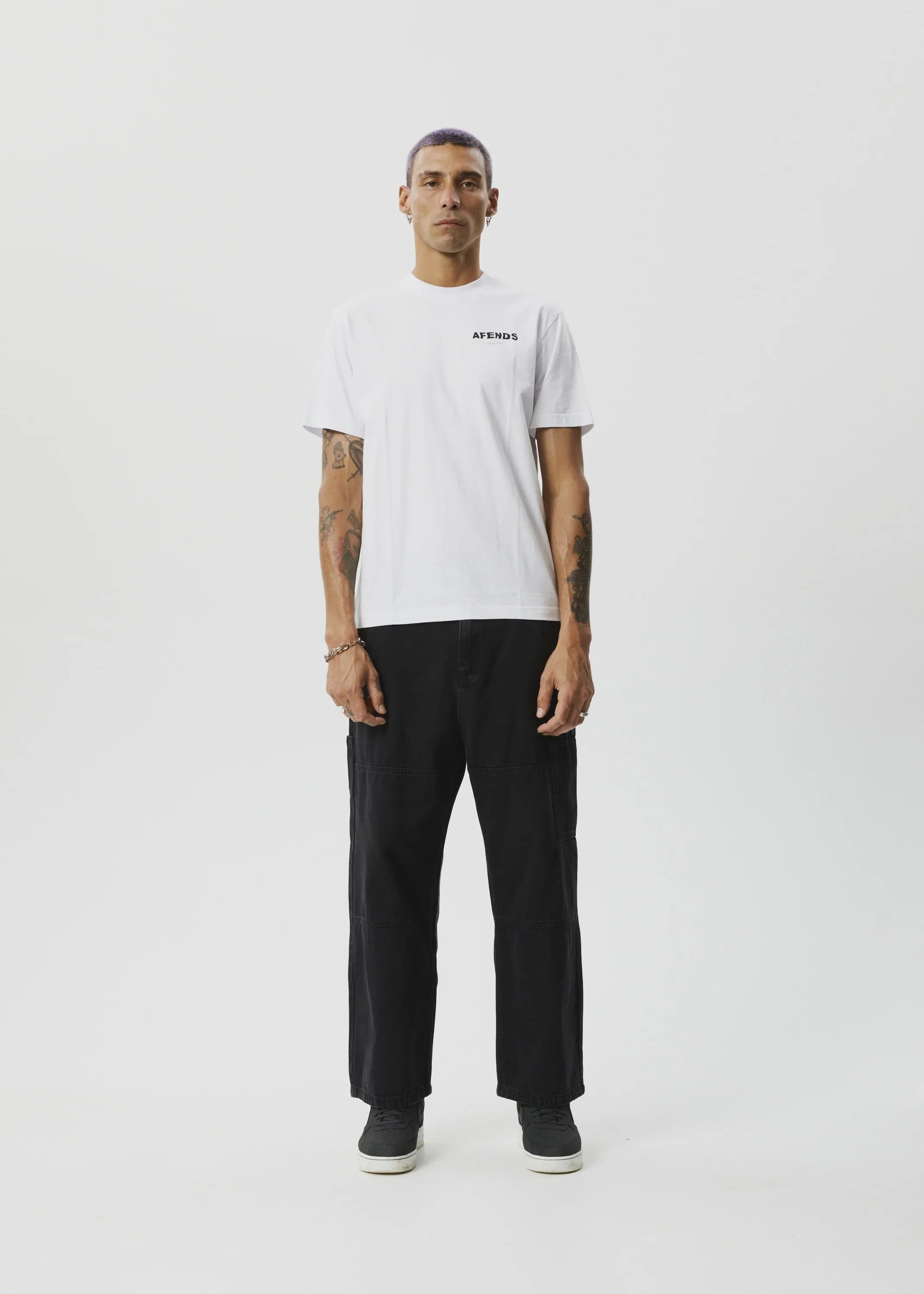 Questions Graphic Retro T-Shirt - White