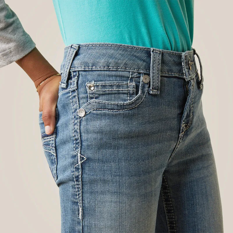 R.E.A.L. Allessandra Wide Leg Girl's Jean | 10040809