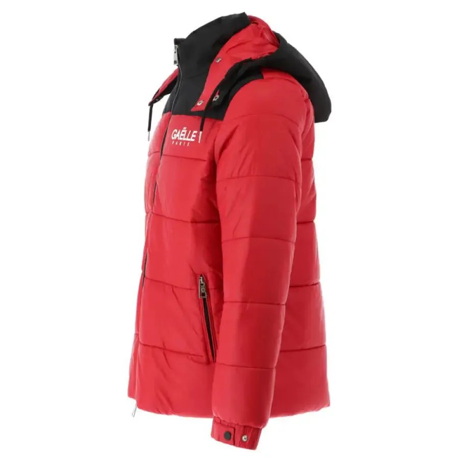Red and Black Puffer Jacket