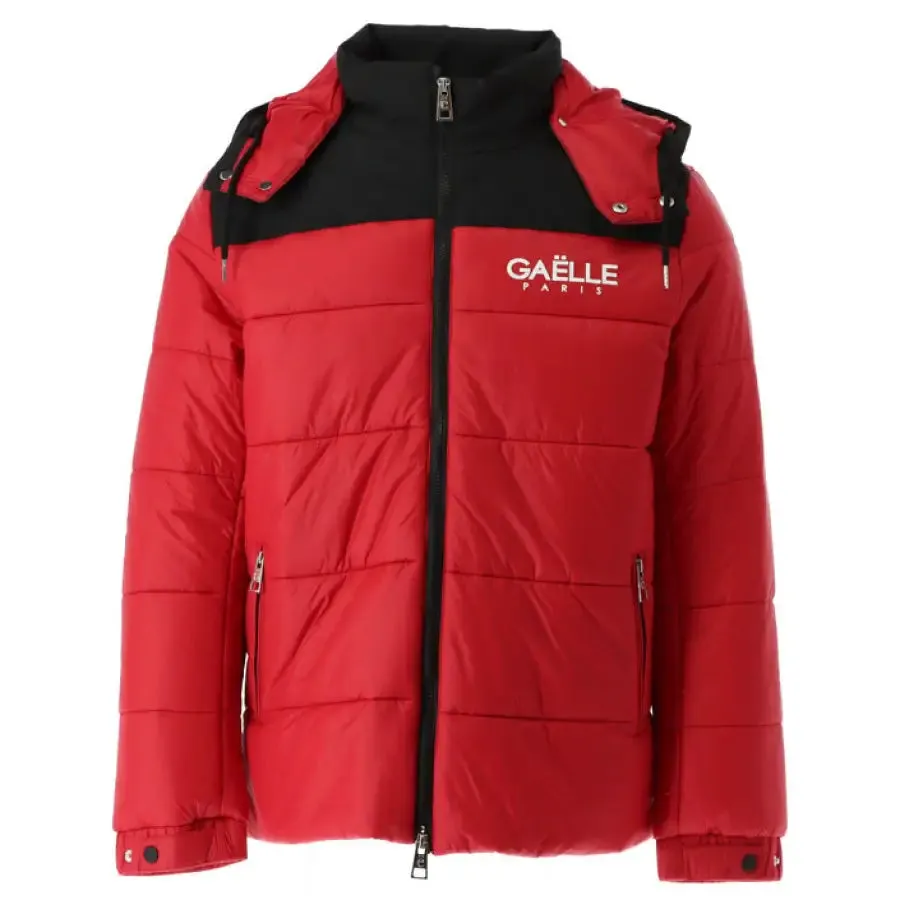 Red and Black Puffer Jacket
