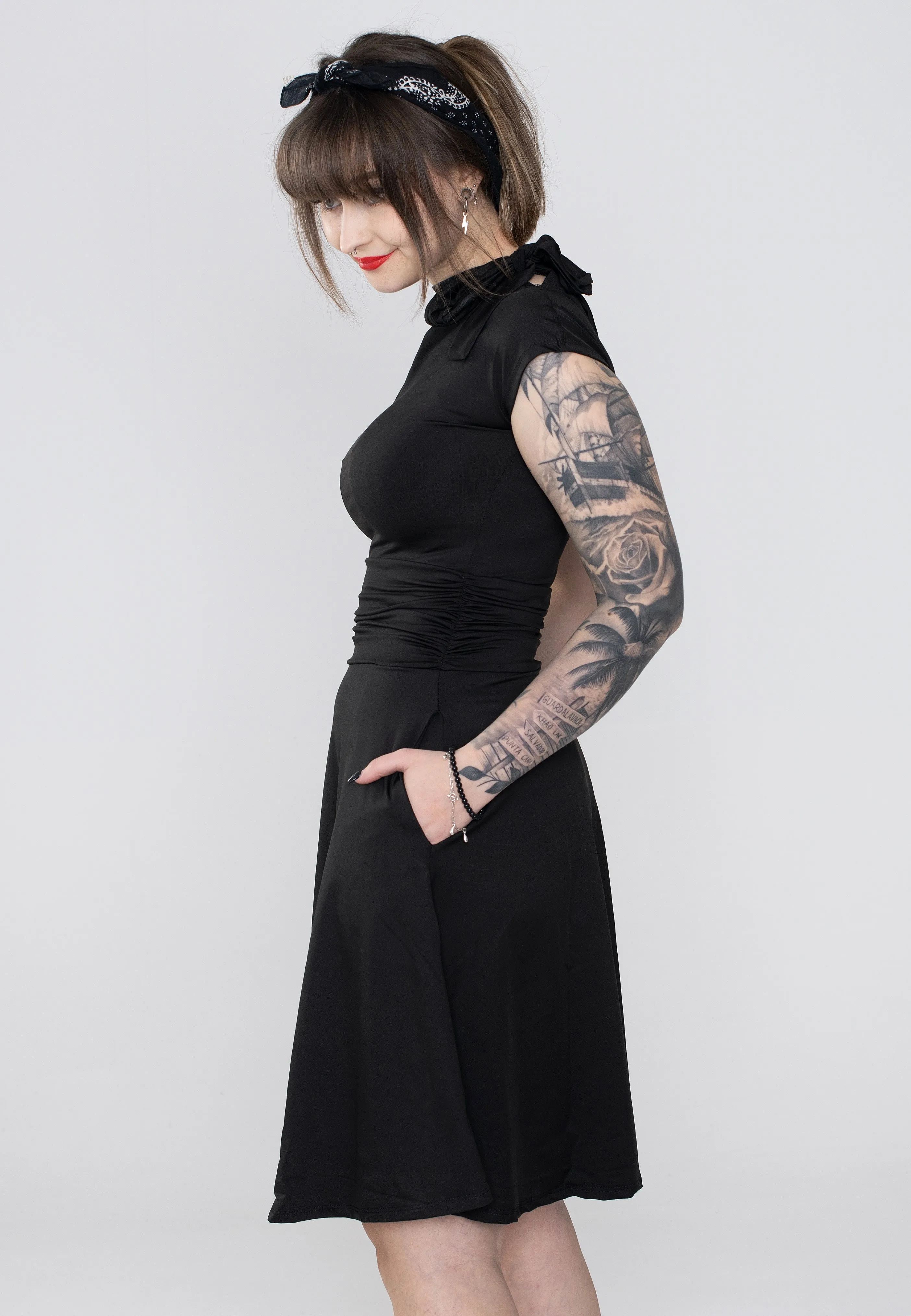 Retrolicious - Bombshell Black - Dress