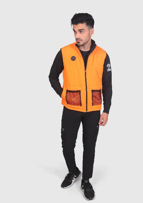 Reversible Sleeveless Windbreaker