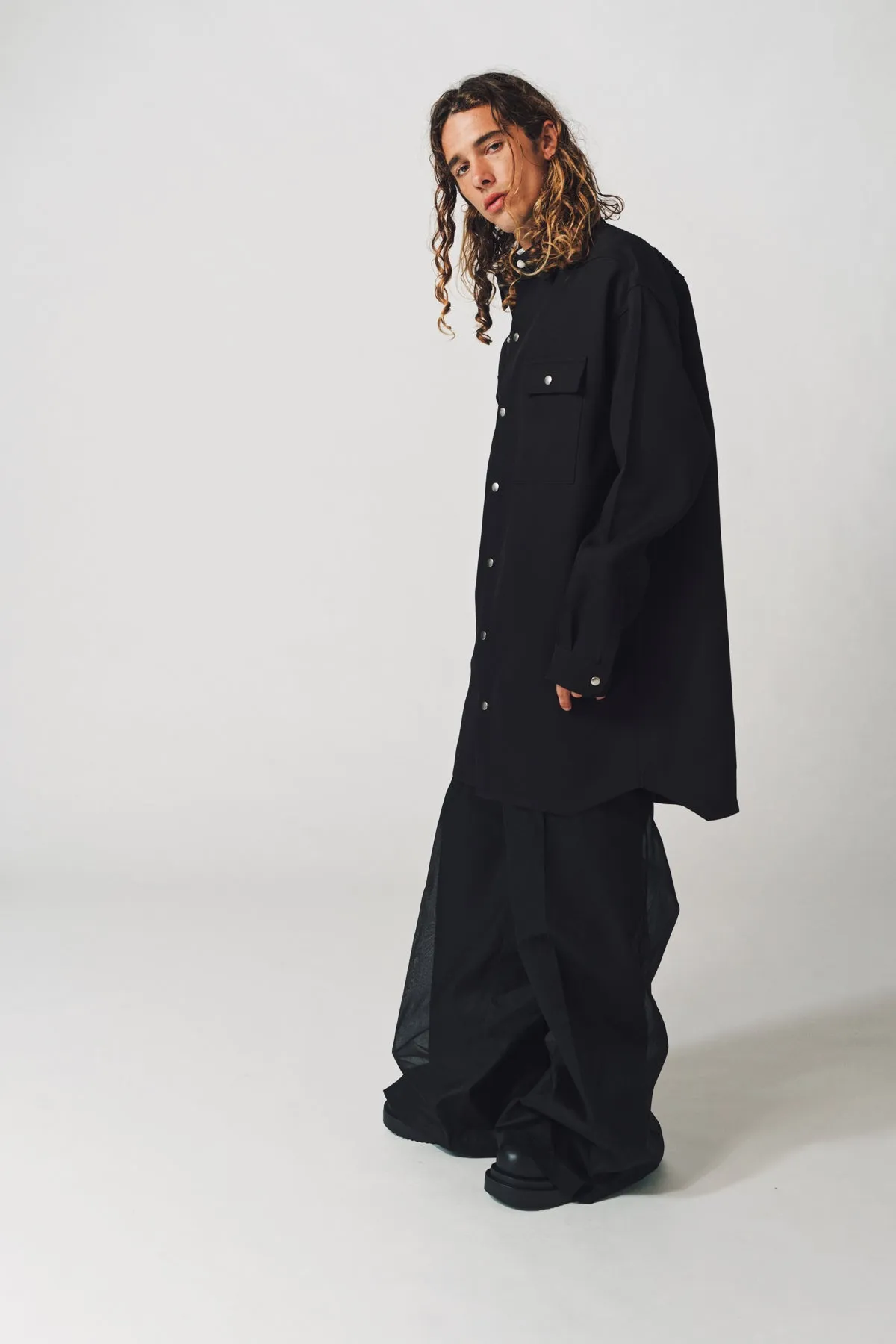 RICK OWENS | OVERSIZED OUTERSHIRT