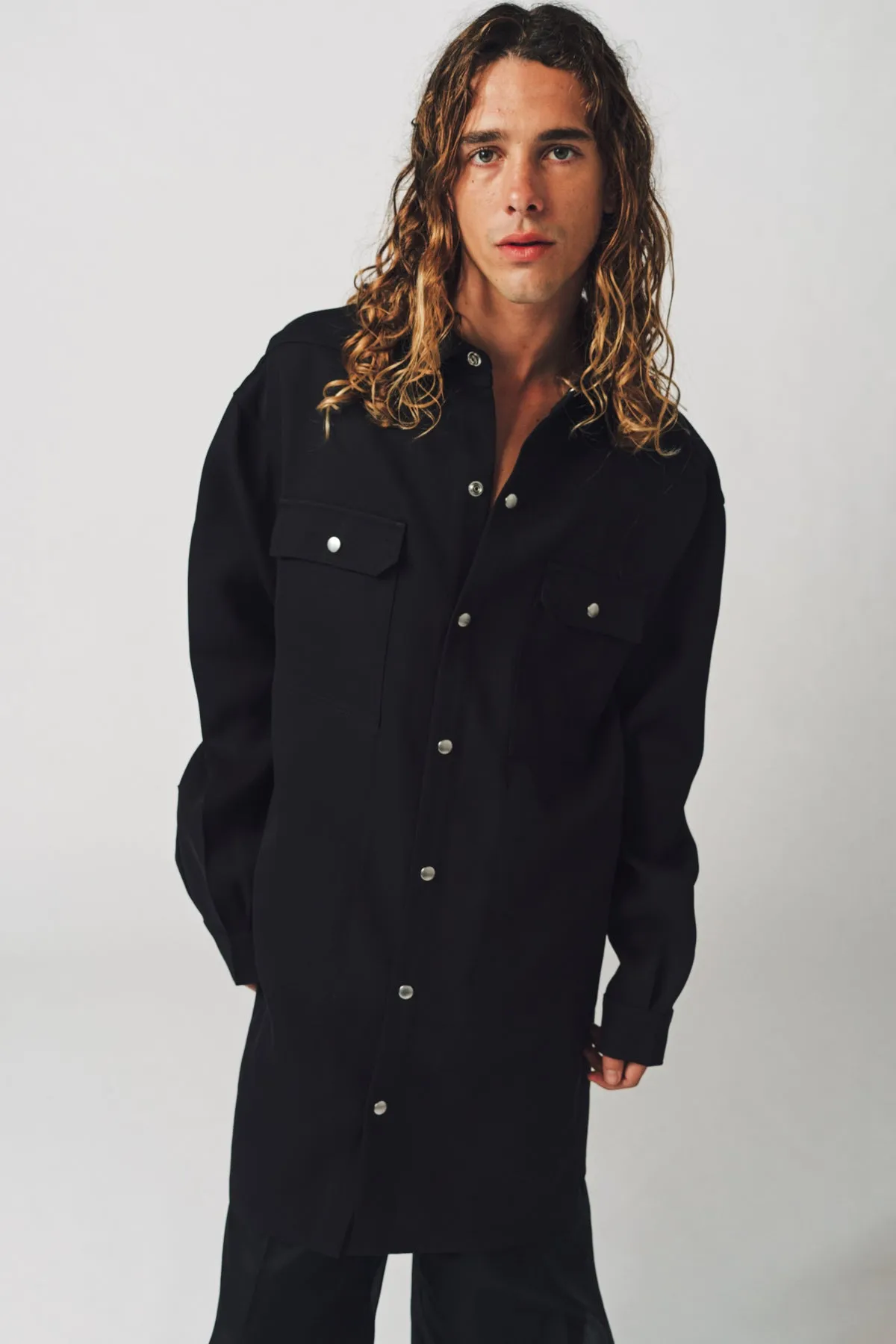 RICK OWENS | OVERSIZED OUTERSHIRT