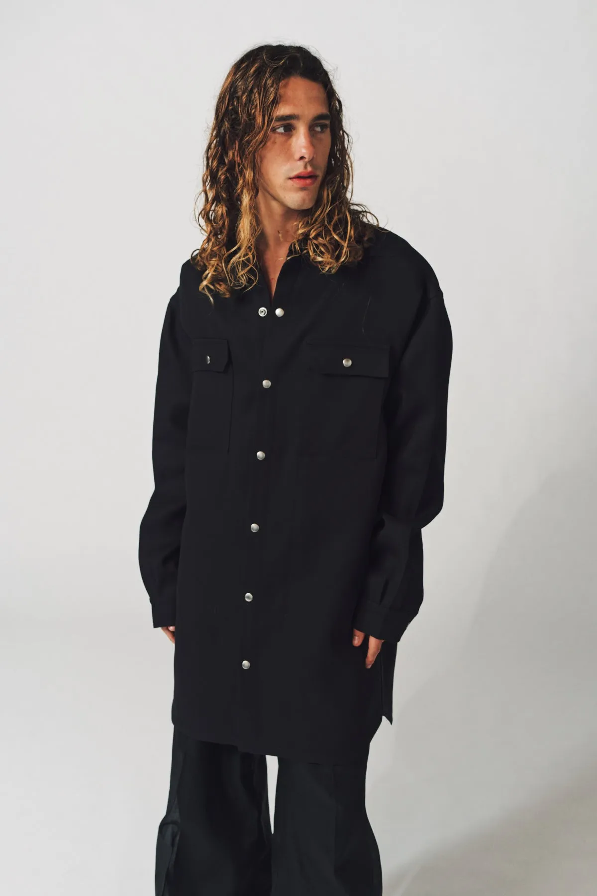 RICK OWENS | OVERSIZED OUTERSHIRT
