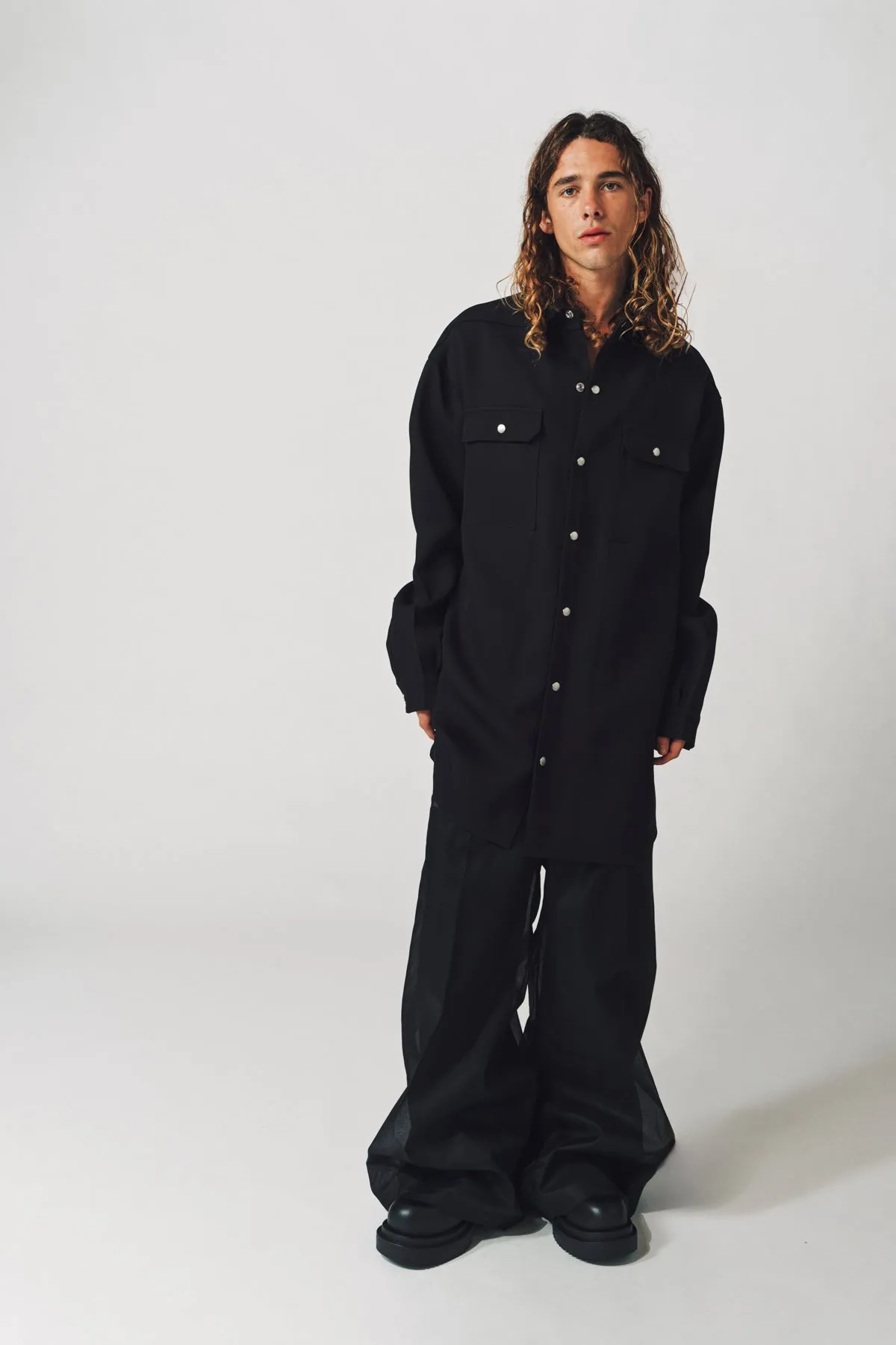 RICK OWENS | OVERSIZED OUTERSHIRT