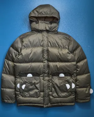 Ripstop Multi-compartment Tactical Puffer Jacket  (L)