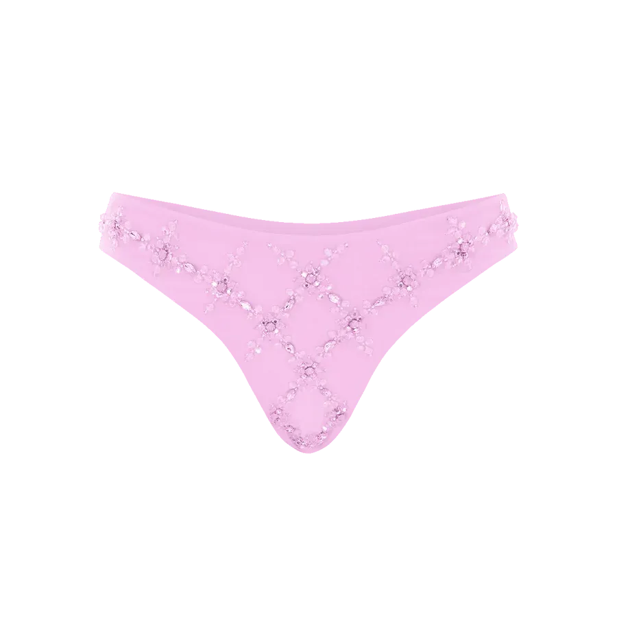 Rose Flattering  Bikini Bottoms