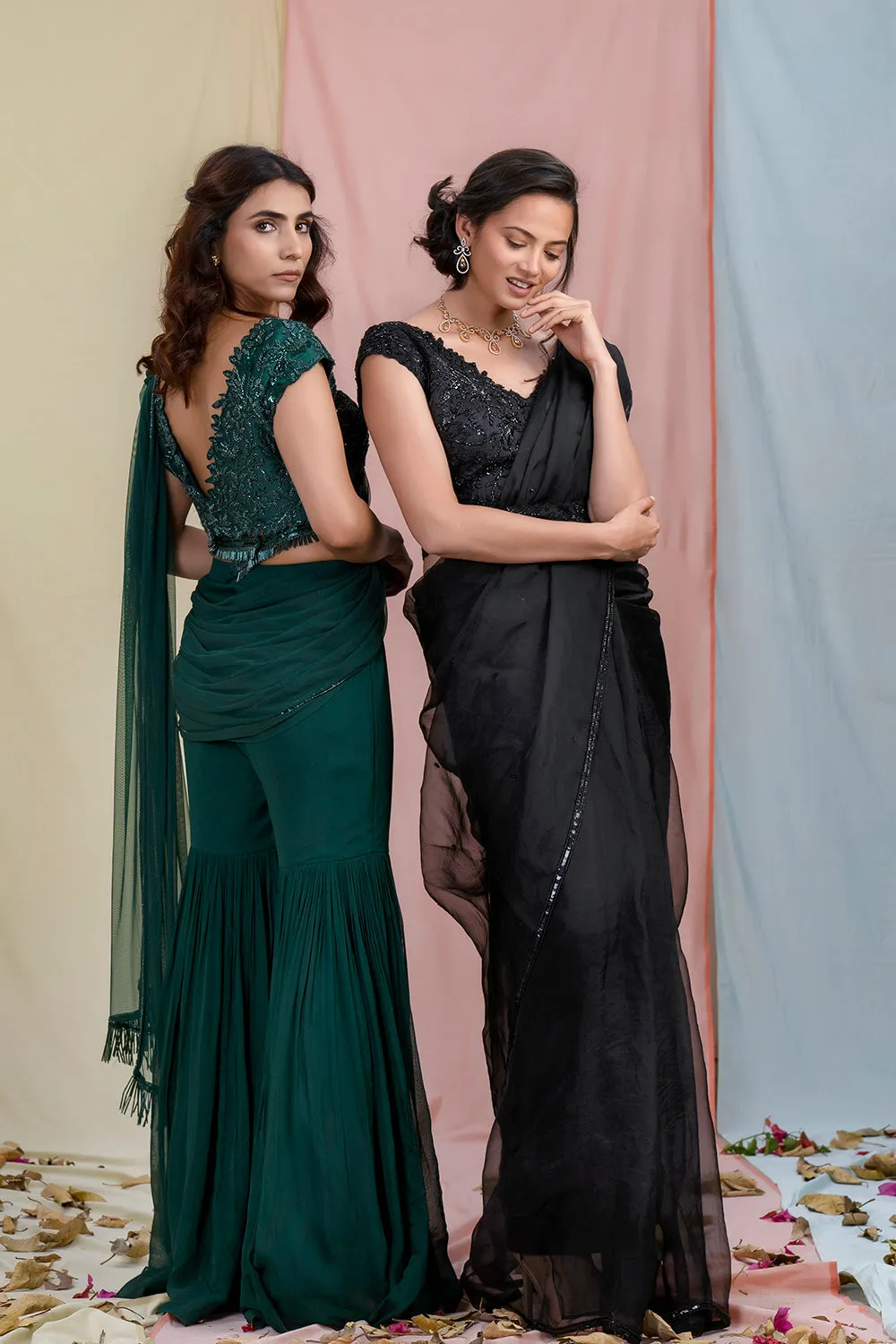 Royal Garden Sharara Set