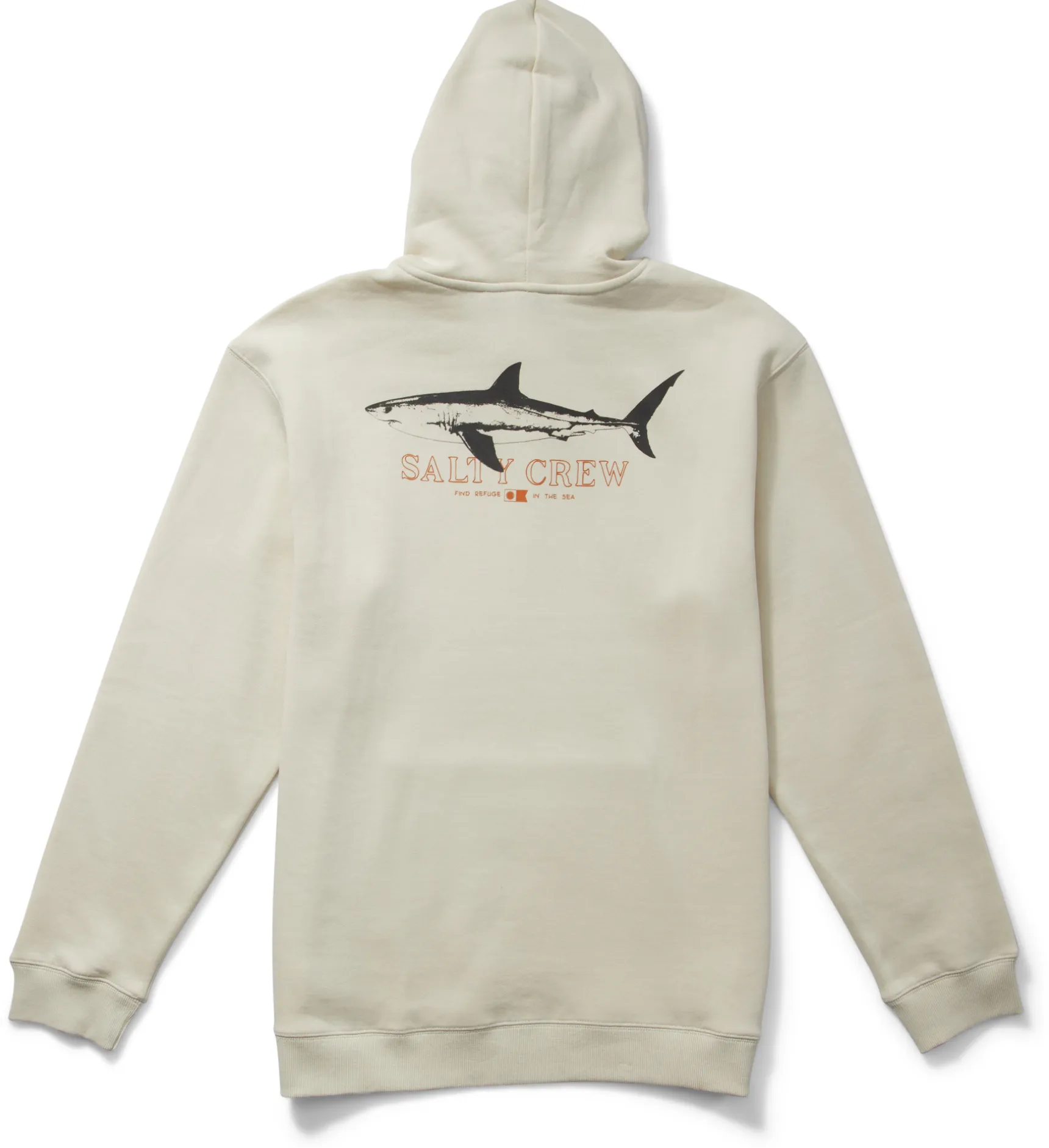 Salty Crew - Brother Bruce Hood Fleece - Bone