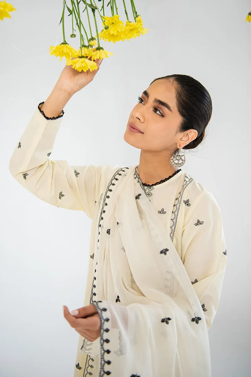 SAND SHELL-2PC (SHIRT & DUPATTA)