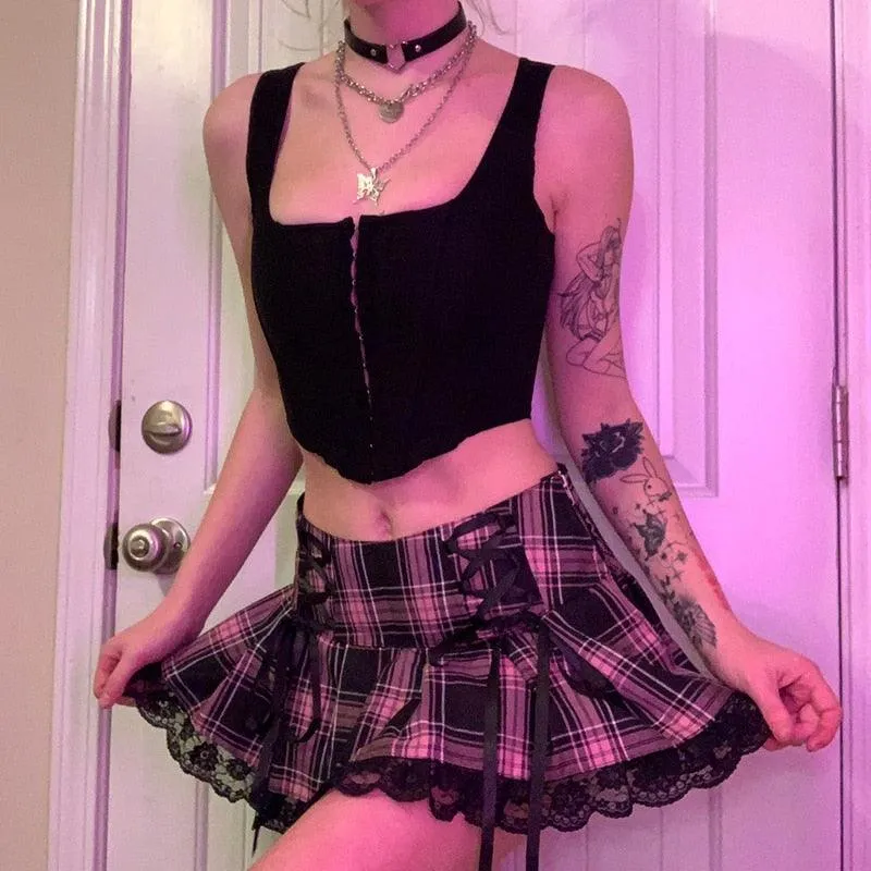 Schoolgirl Mini Skirt