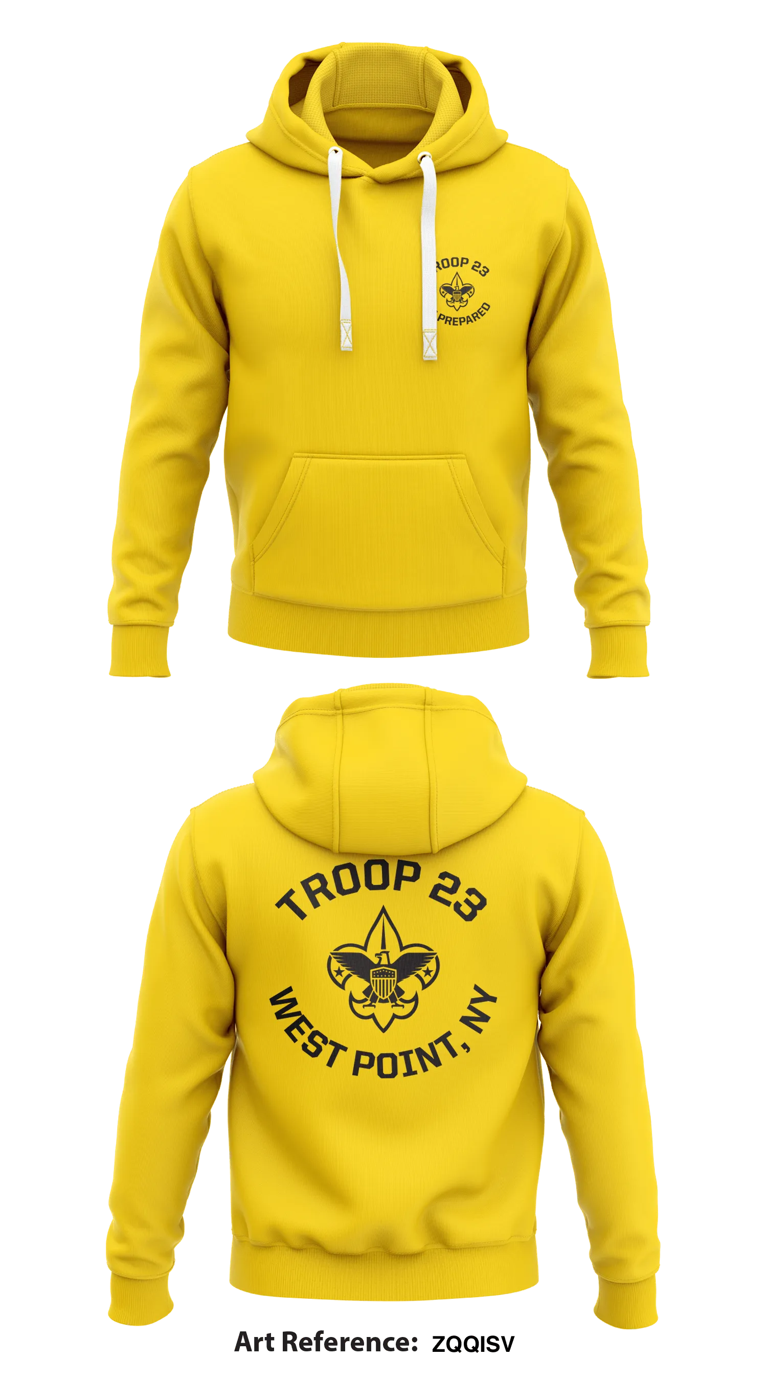 Scouts BSA Troop 23 Store 1  Core Men's Hooded Performance Sweatshirt - ZQqISV