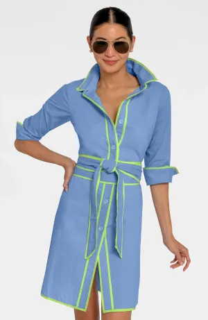 Shirt Tails Short Periwinkle Gretchen Scott