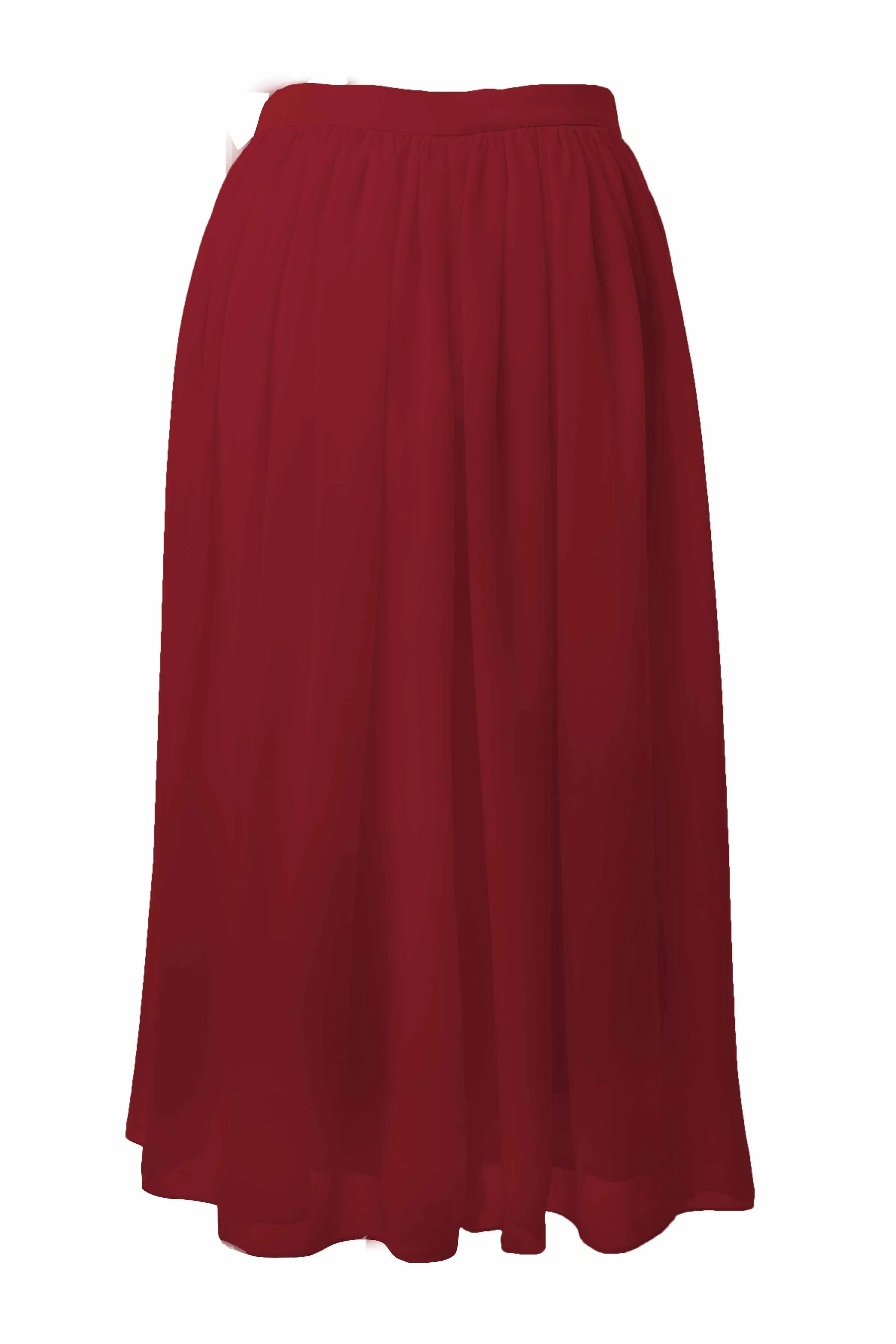 Short Chiffon Skirt
