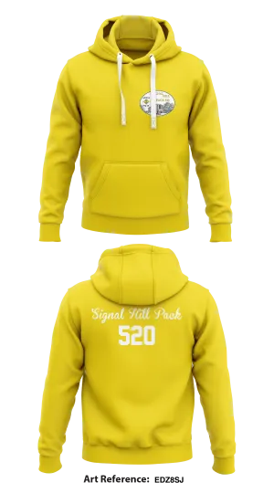Signal Hill Pack 52 Store 1 Core Men's Hooded Performance Sweatshirt - eDz8Sj