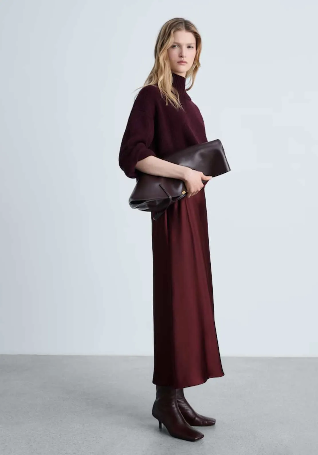 Skirt Mia2 - Dark Red
