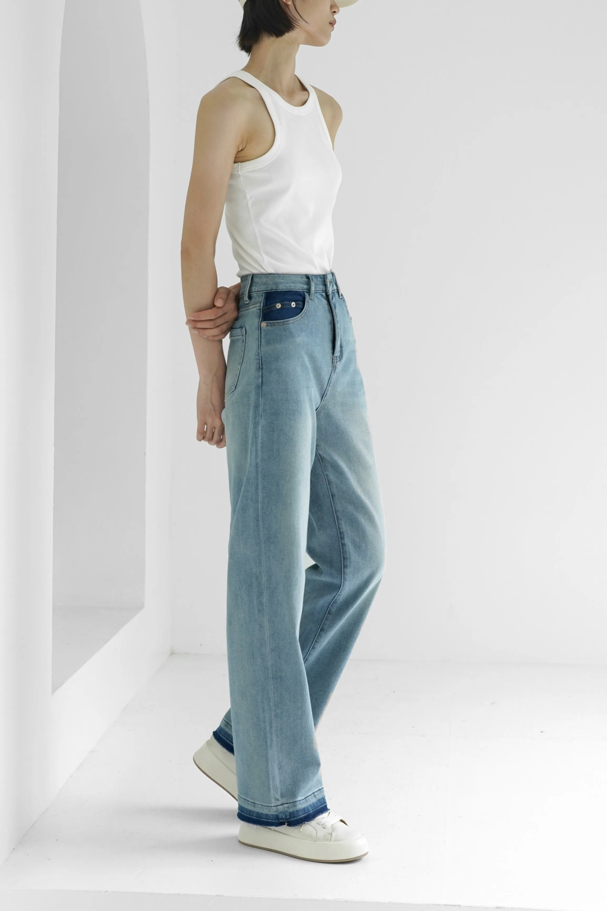 Skydiver Wide Leg Jeans