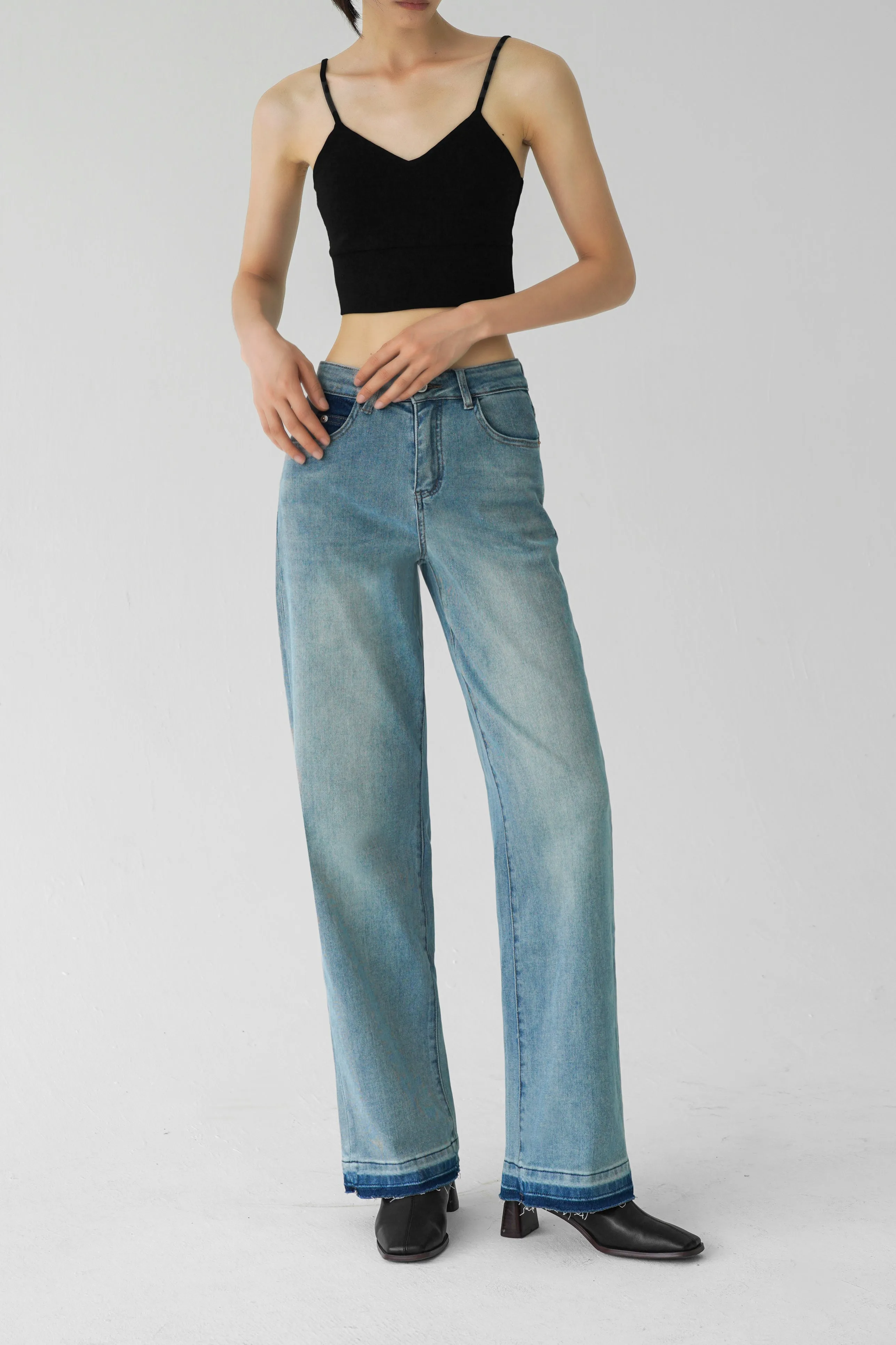 Skydiver Wide Leg Jeans