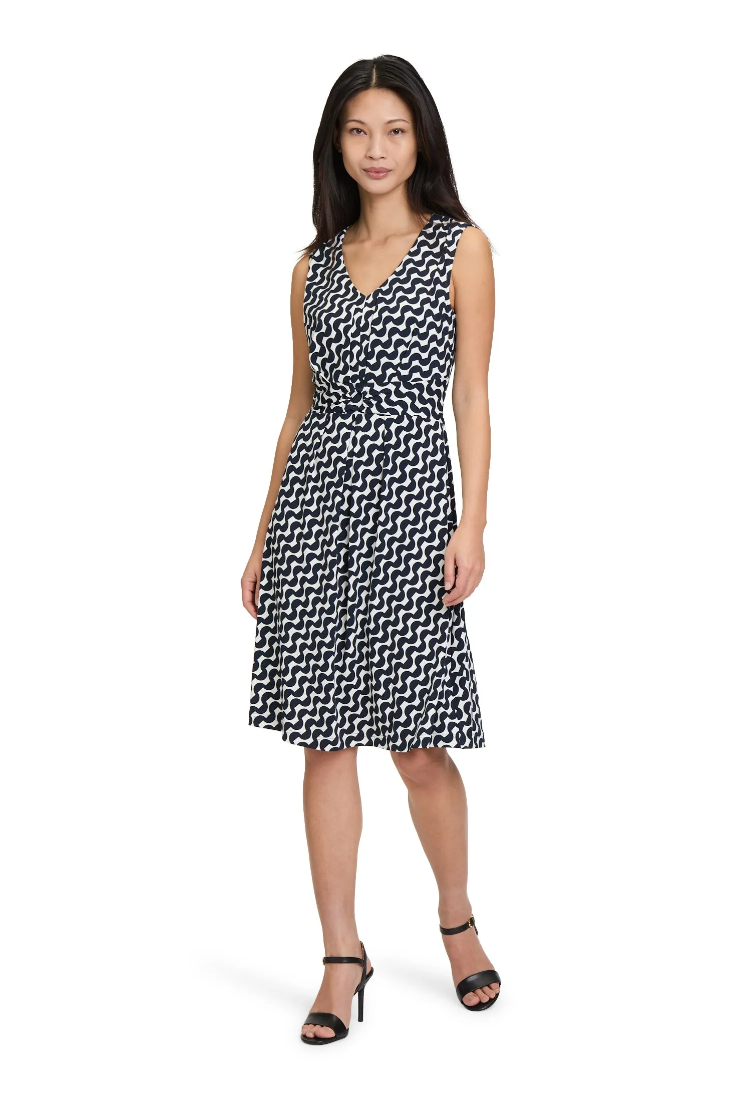 Sleeveless Shirt Dress
