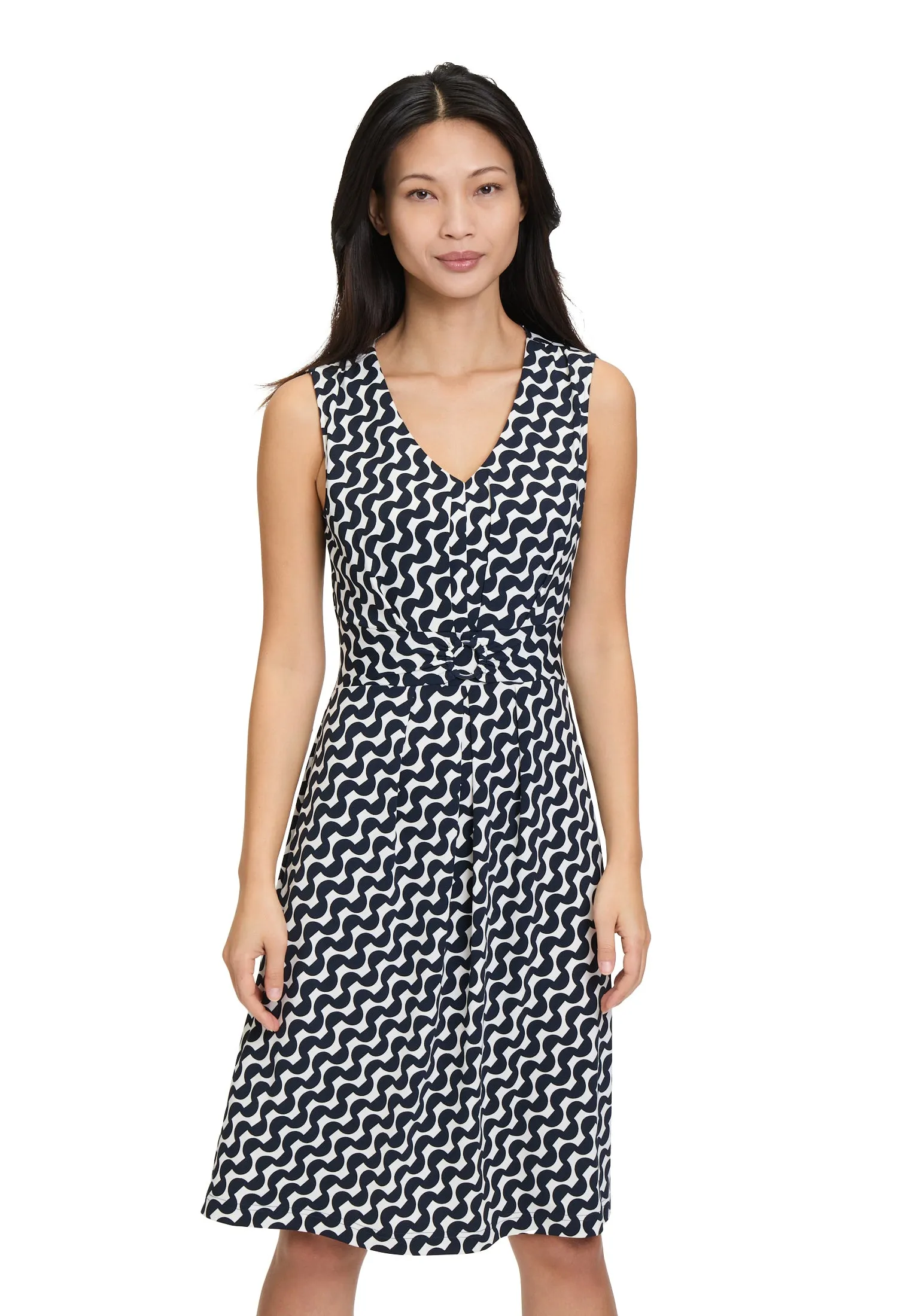 Sleeveless Shirt Dress