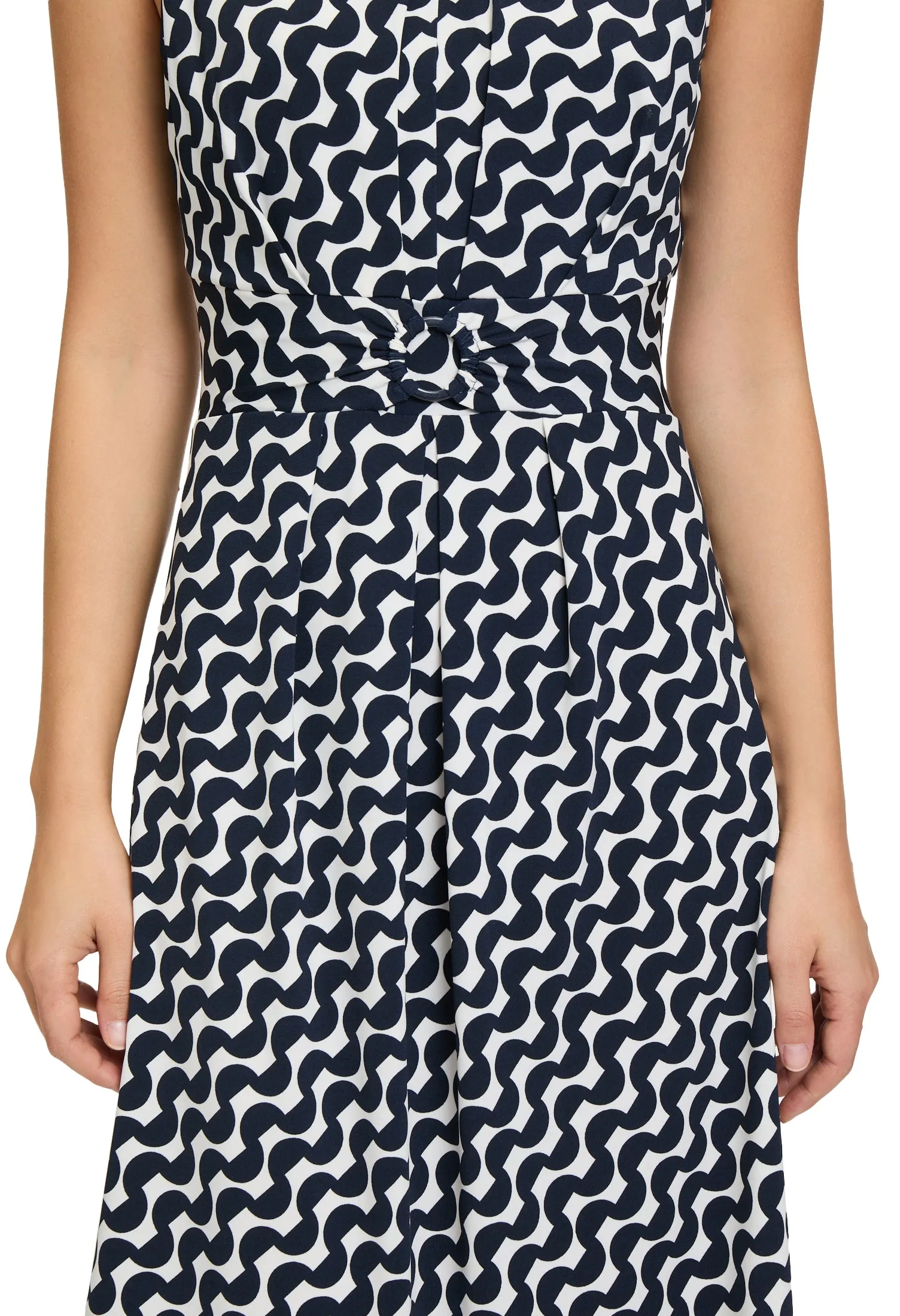 Sleeveless Shirt Dress