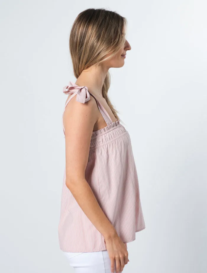 Stella   Gemma Phoebe Top | Blushing Stripe