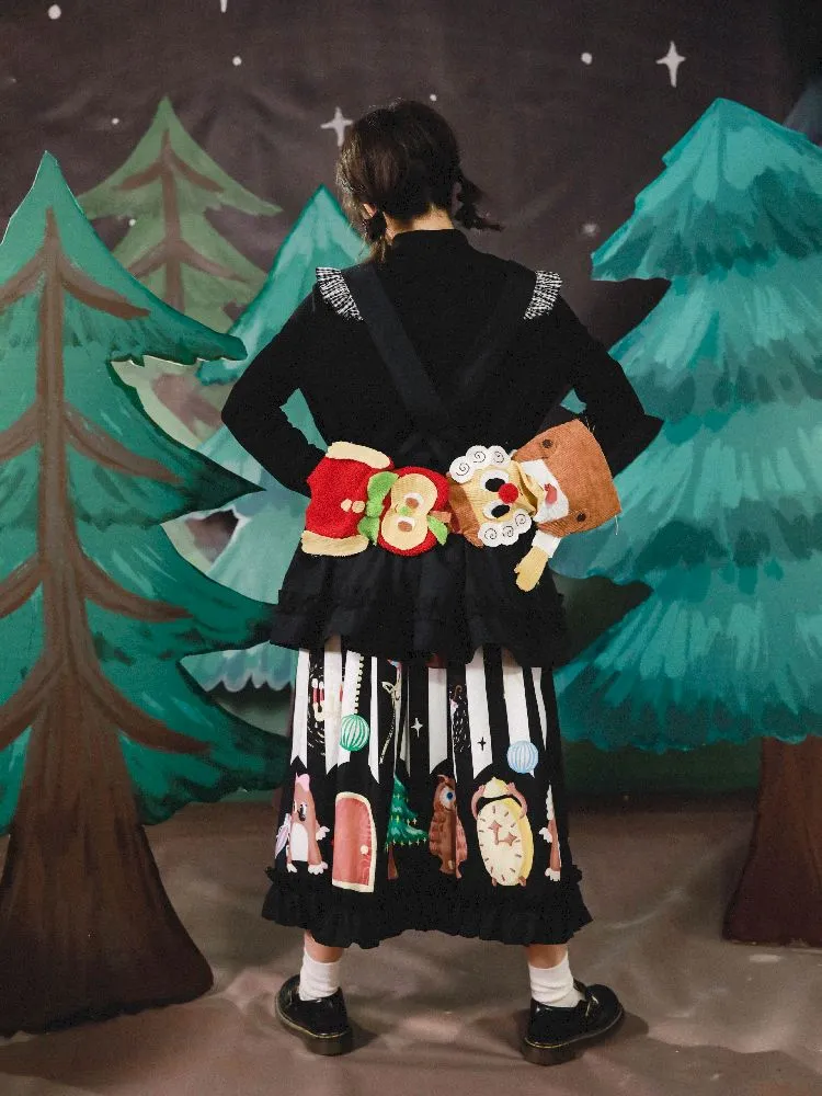 Stereoscopic Embroidered Organs Half Skirt【s0000005682】