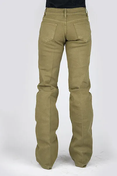 Stetson Olive Green 214 City Trouser