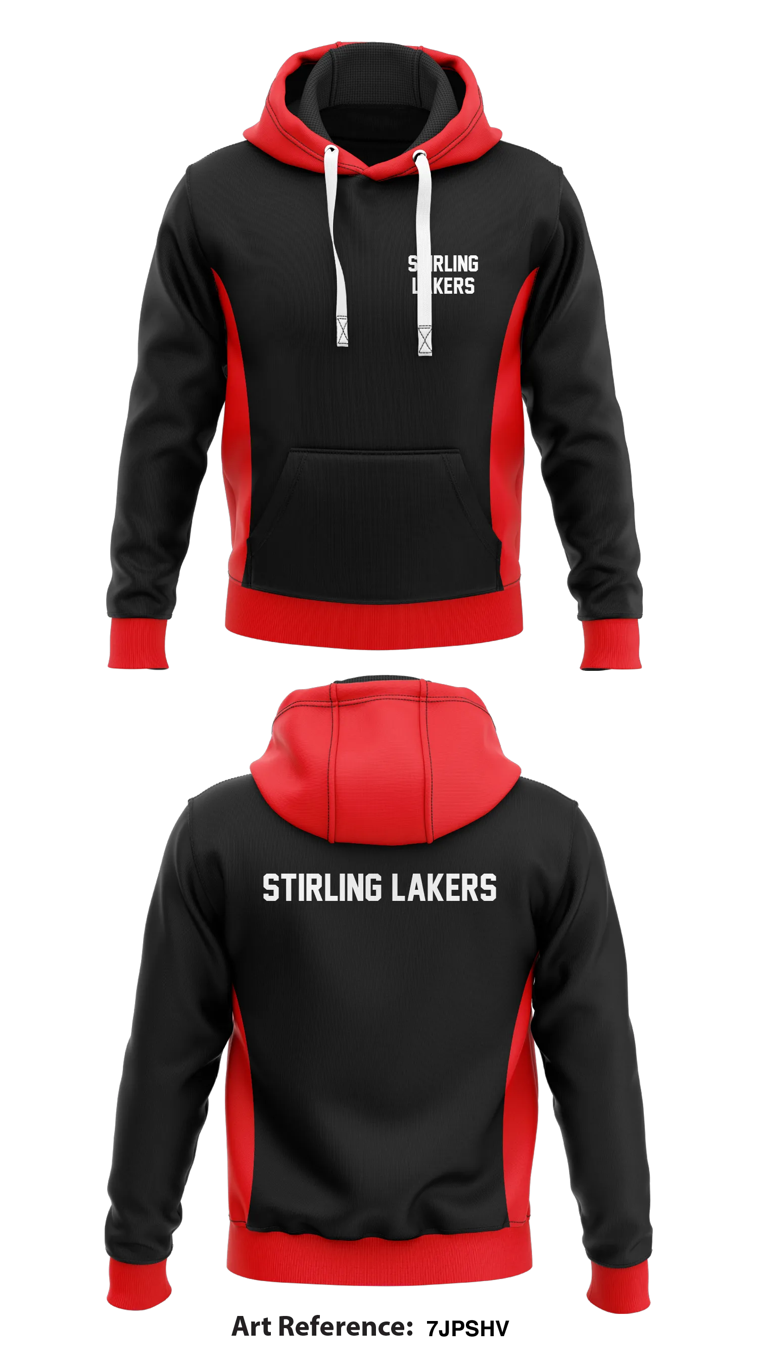 Stirling Lakers Store 1 Core Men's Hooded Performance Sweatshirt - 7jpsHV