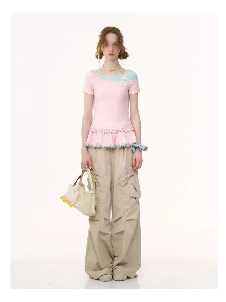 Straight Wide-leg Casual Pants【s0000012240】