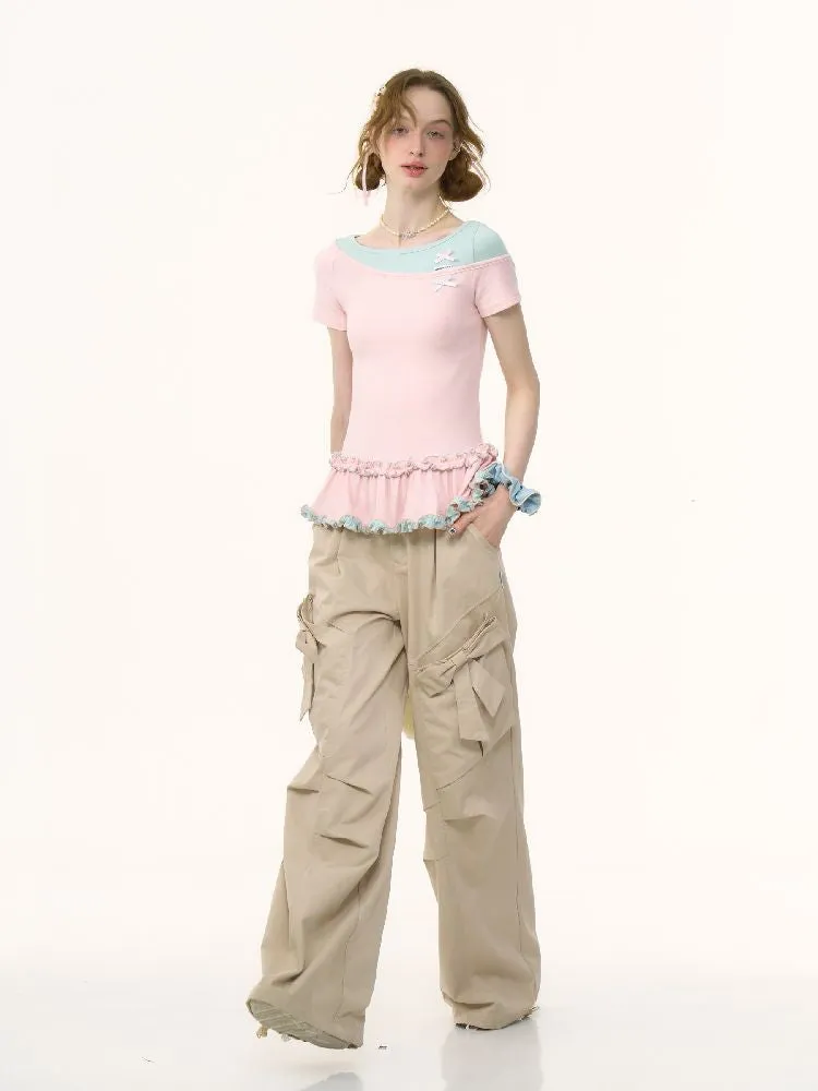Straight Wide-leg Casual Pants【s0000012240】
