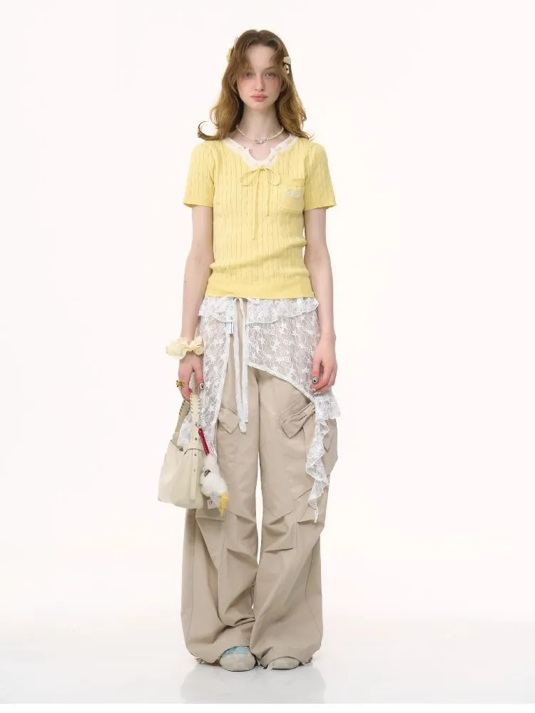 Straight Wide-leg Casual Pants【s0000012240】