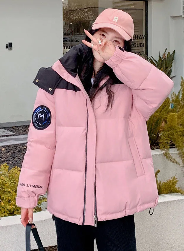 Stylish Water-Resistant Puffer Jacket for Women with Easy-to-Clean Fabric