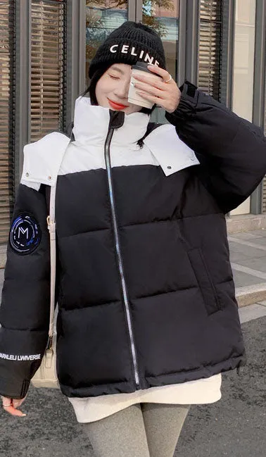 Stylish Water-Resistant Puffer Jacket for Women with Easy-to-Clean Fabric