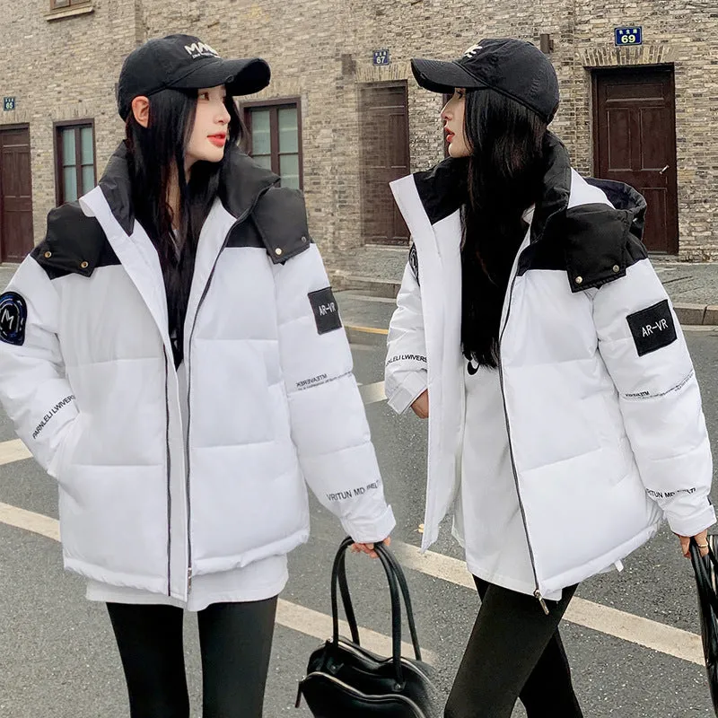 Stylish Water-Resistant Puffer Jacket for Women with Easy-to-Clean Fabric