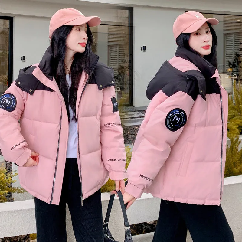 Stylish Water-Resistant Puffer Jacket for Women with Easy-to-Clean Fabric