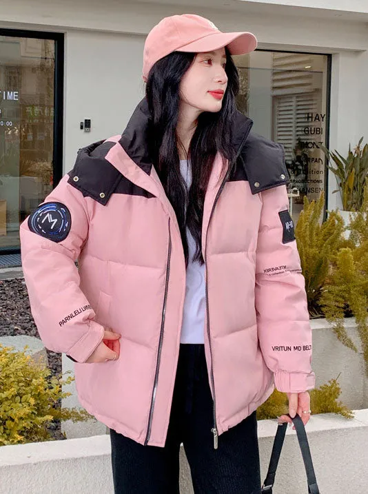 Stylish Water-Resistant Puffer Jacket for Women with Easy-to-Clean Fabric