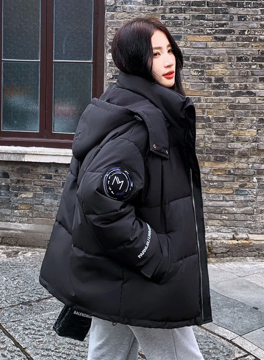 Stylish Water-Resistant Puffer Jacket for Women with Easy-to-Clean Fabric